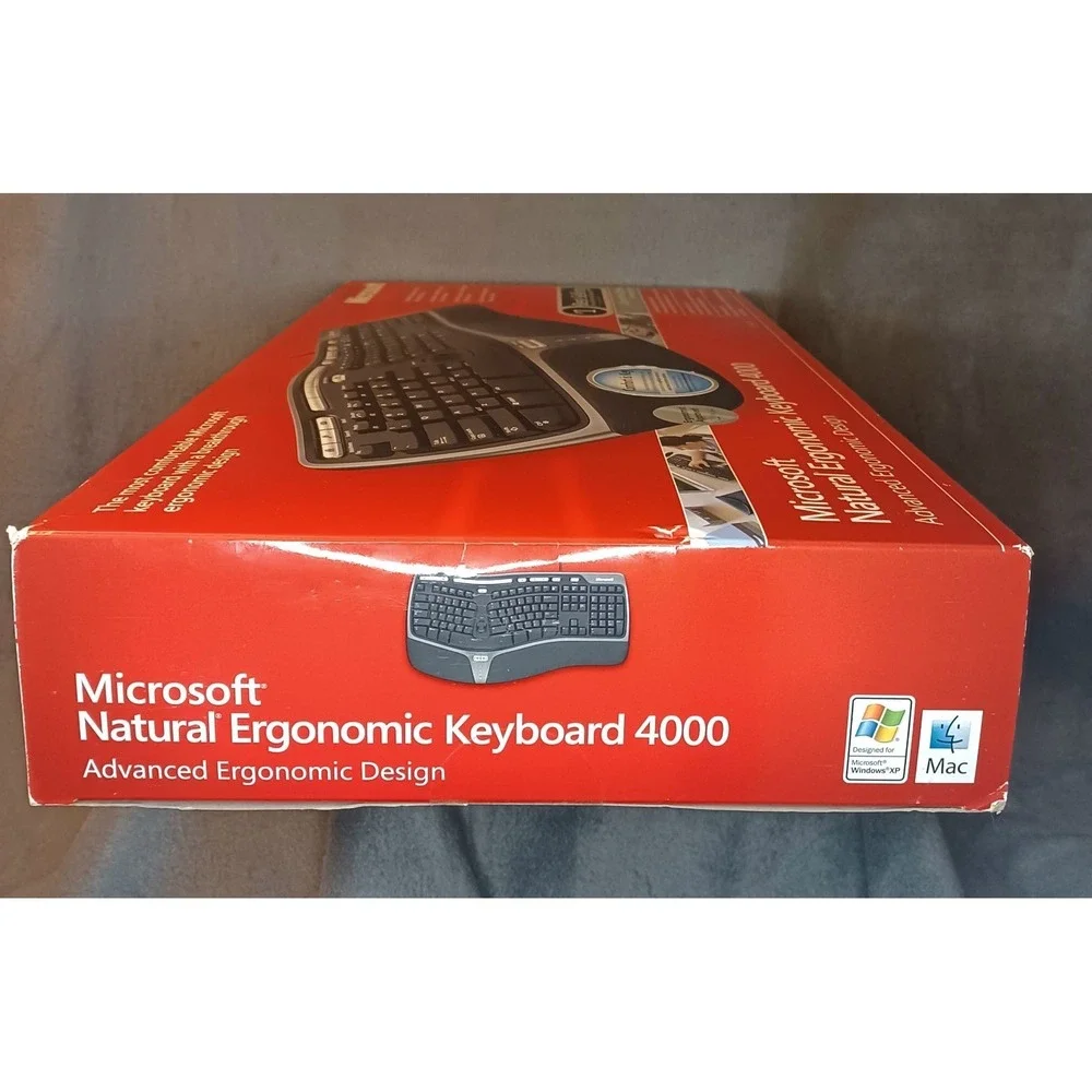 Microsoft Natural Ergonomic Keyboard 4000 Model 1048 **BOX ONLY**‎  NO keyboard